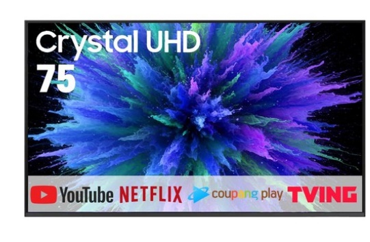 삼성 75인치 크리스탈 UHD 4K LED 스마트 TV(5U8000F)